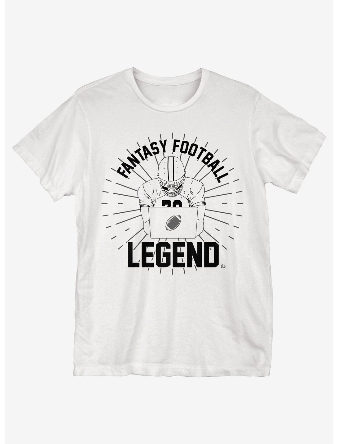 Fantasy Football Legend T-Shirt, WHITE, hi-res