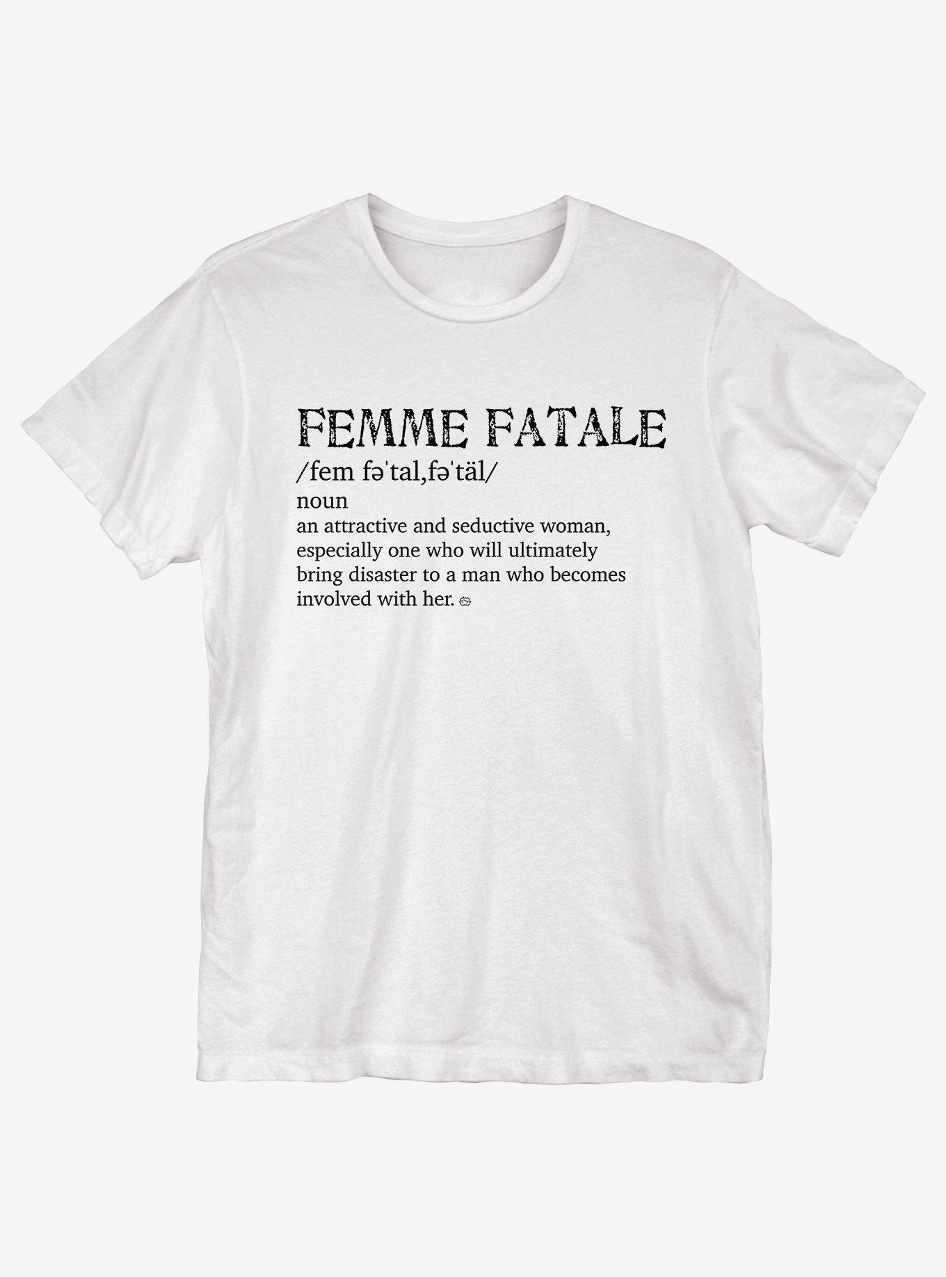 Femme Fatale Def T-Shirt, WHITE, hi-res