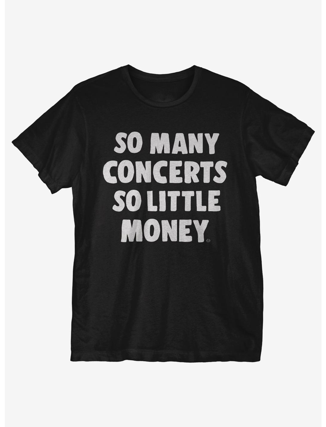 Many Concerts T-Shirt, BLACK, hi-res