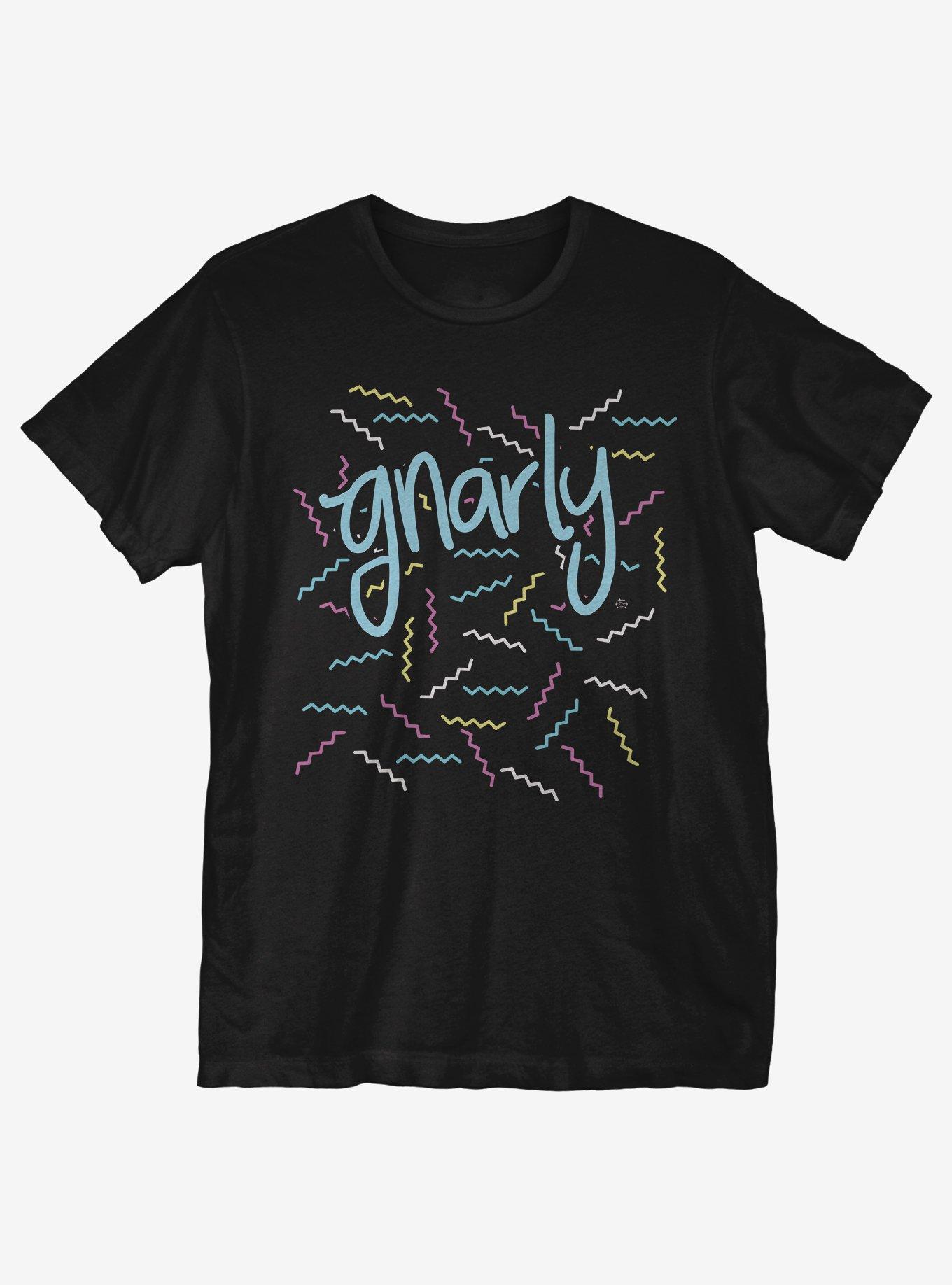Gnarly T-Shirt, BLACK, hi-res