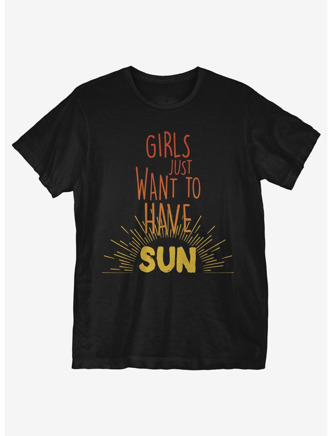 Girls Want Sun T-Shirt, BLACK, hi-res