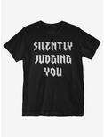 Silently Judging You Alt T-Shirt, BLACK, hi-res