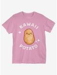 Kawaii Potato T-Shirt, CHARITY PINK, hi-res