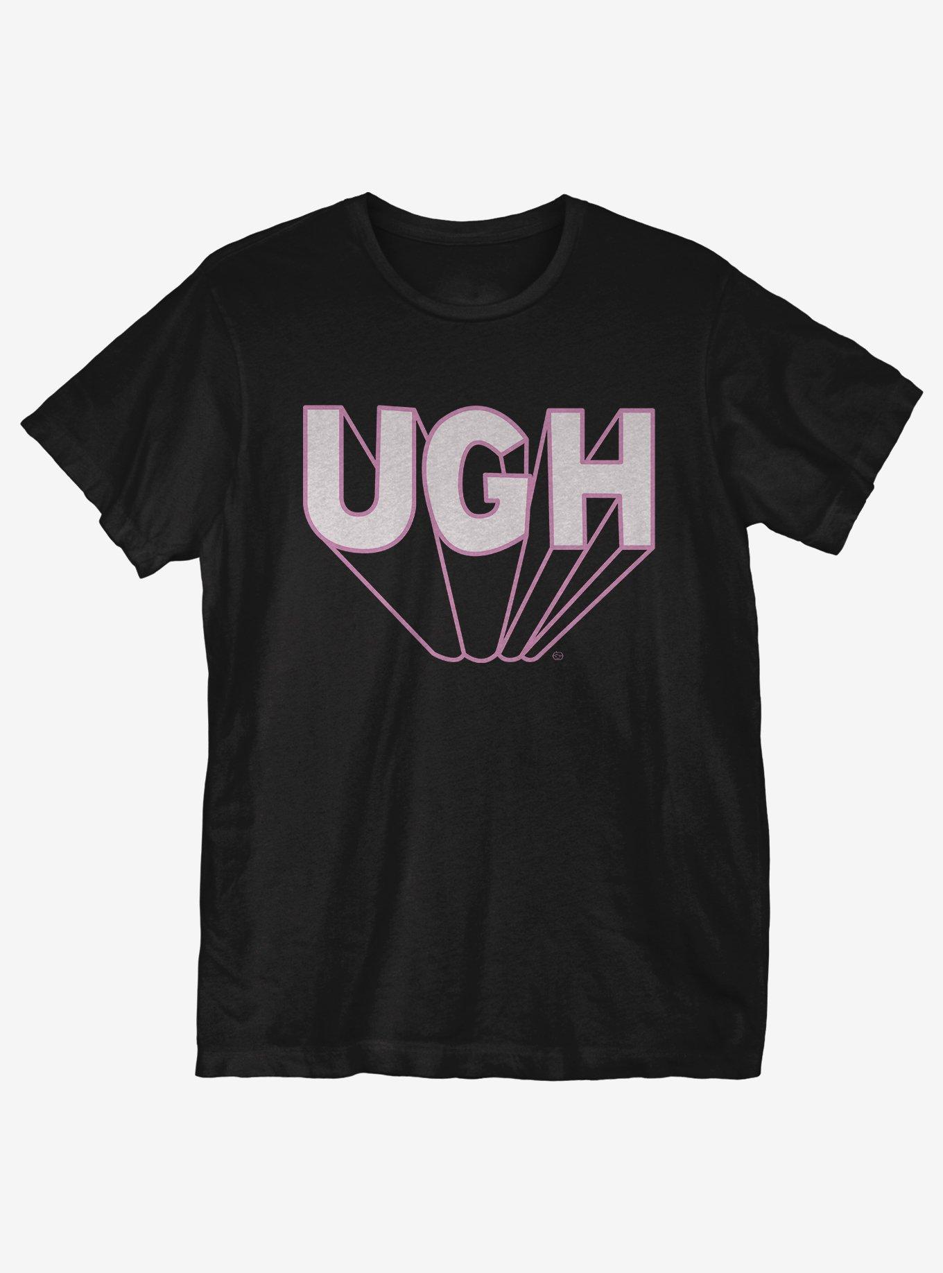 Ugh 3D T-Shirt, BLACK, hi-res