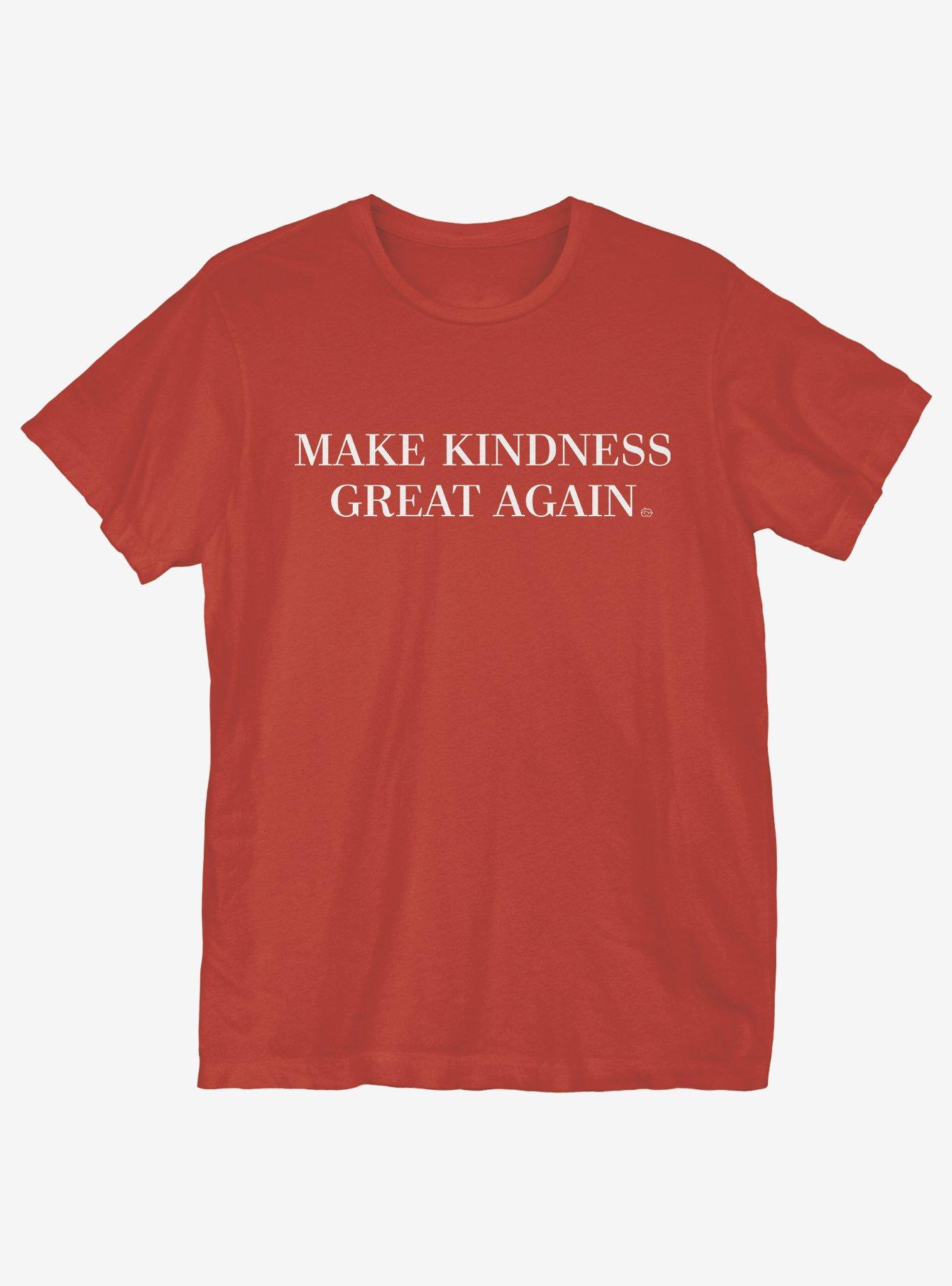 Make Kindness Great T-Shirt, RED, hi-res