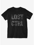 Lost Ctrl T-Shirt, BLACK, hi-res