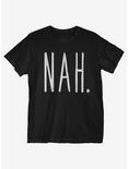 Nah T-Shirt, BLACK, hi-res