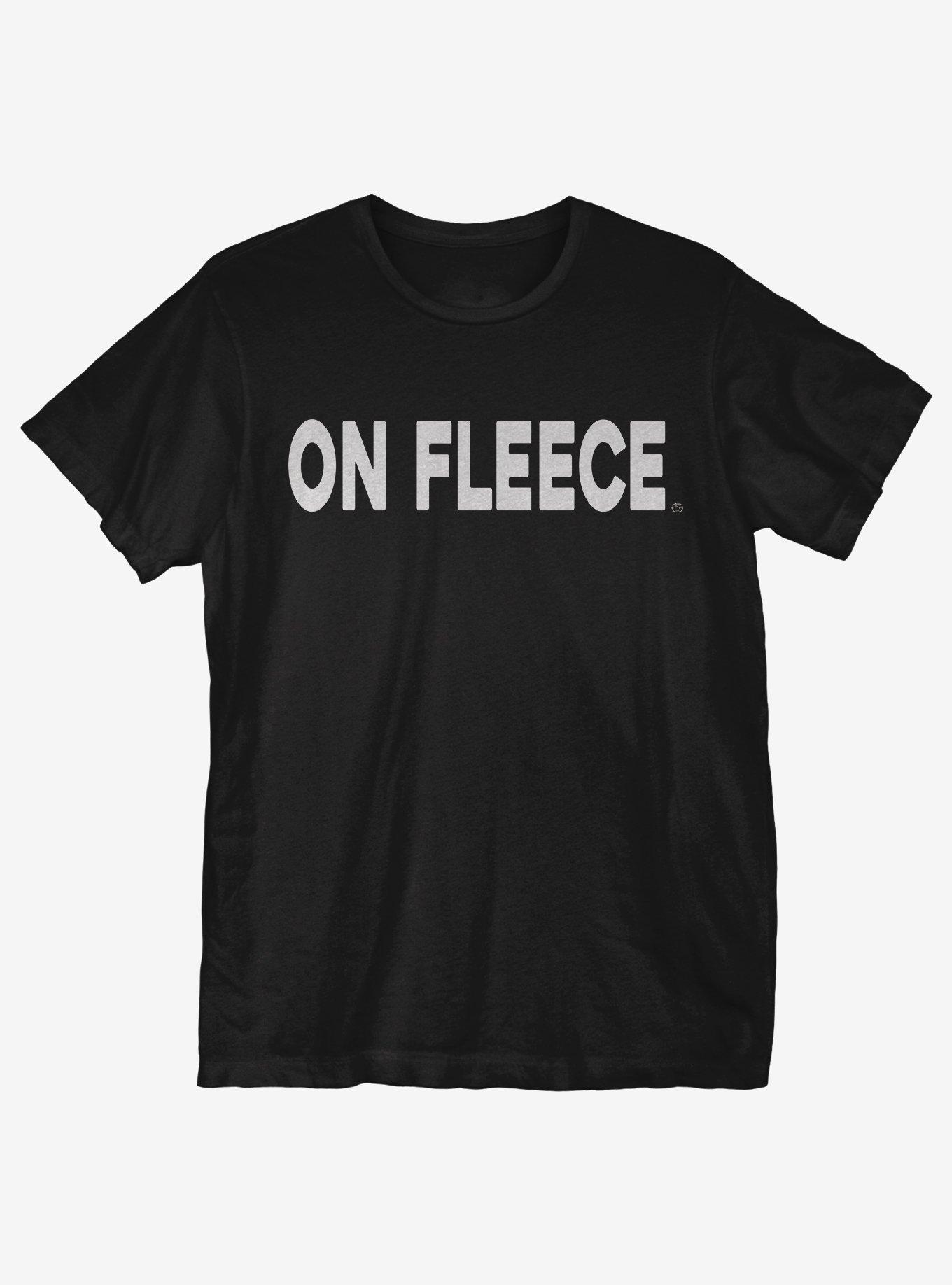 On Fleece T-Shirt, BLACK, hi-res