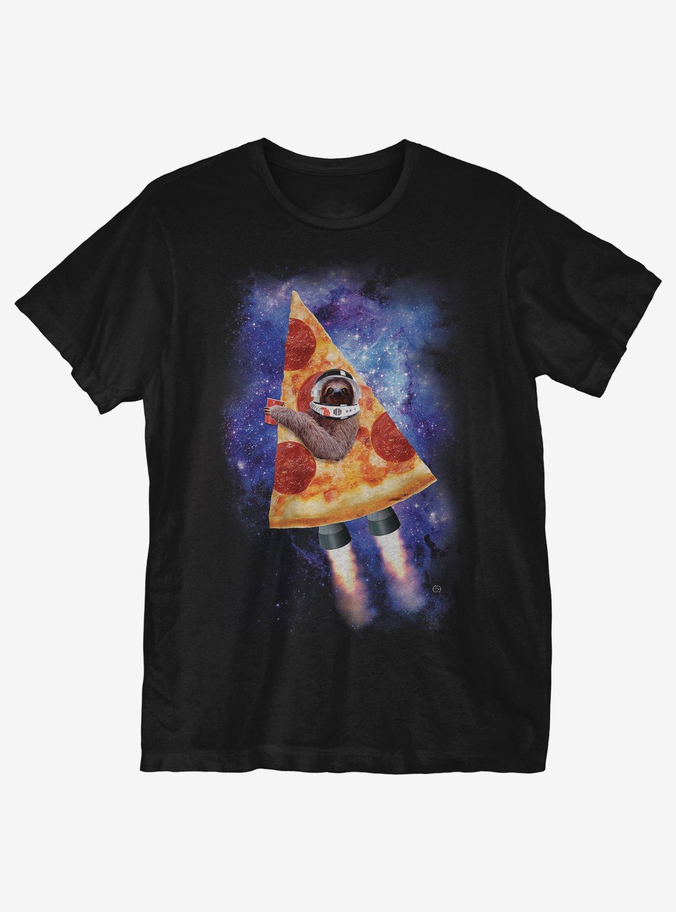 Pizza Rocket T-Shirt, BLACK, hi-res
