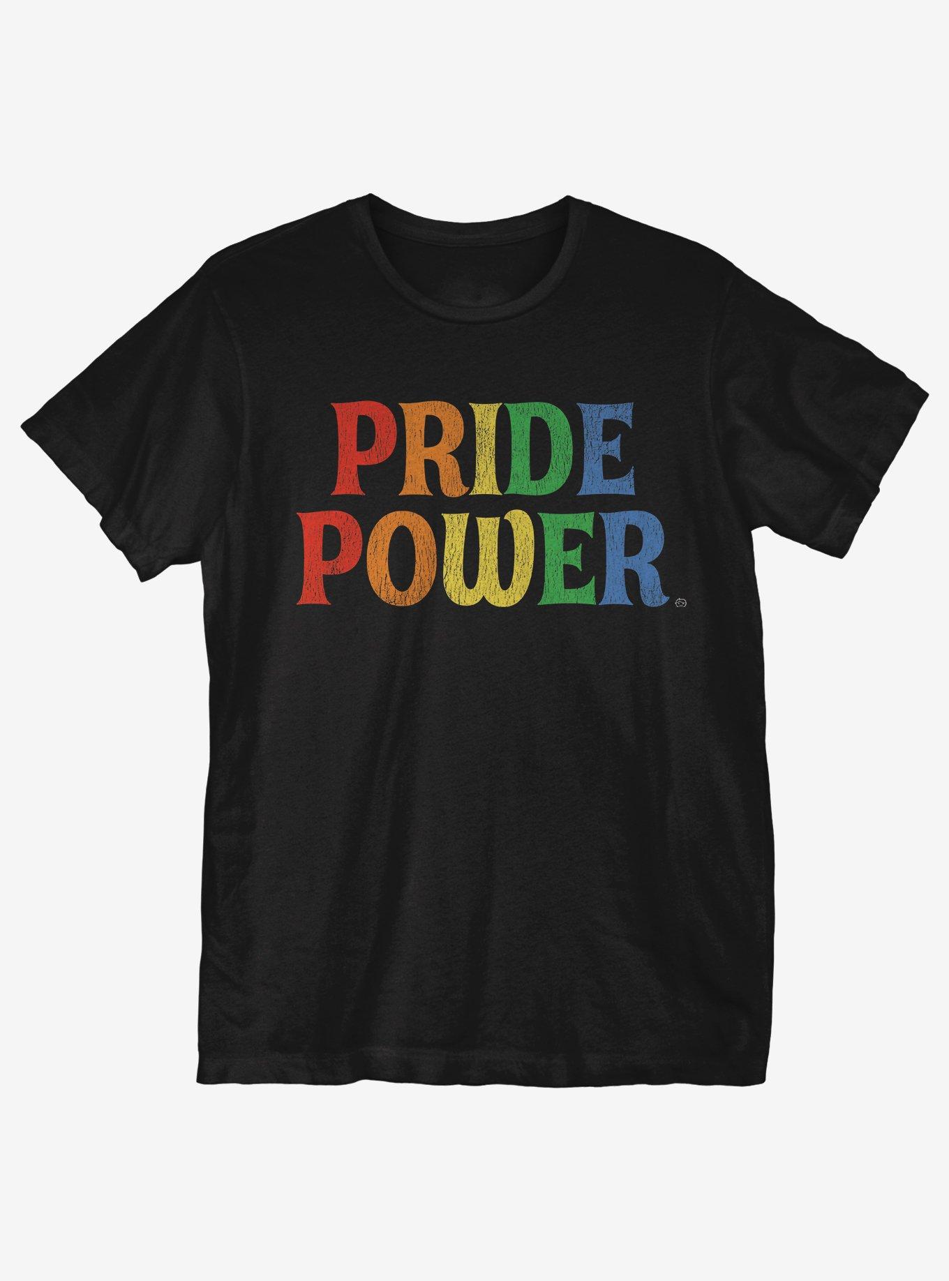 Pride Power T-Shirt - BLACK | Hot Topic