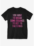 Reach The Stars T-Shirt, BLACK, hi-res