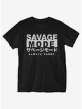 Savage Mode T-Shirt, BLACK, hi-res