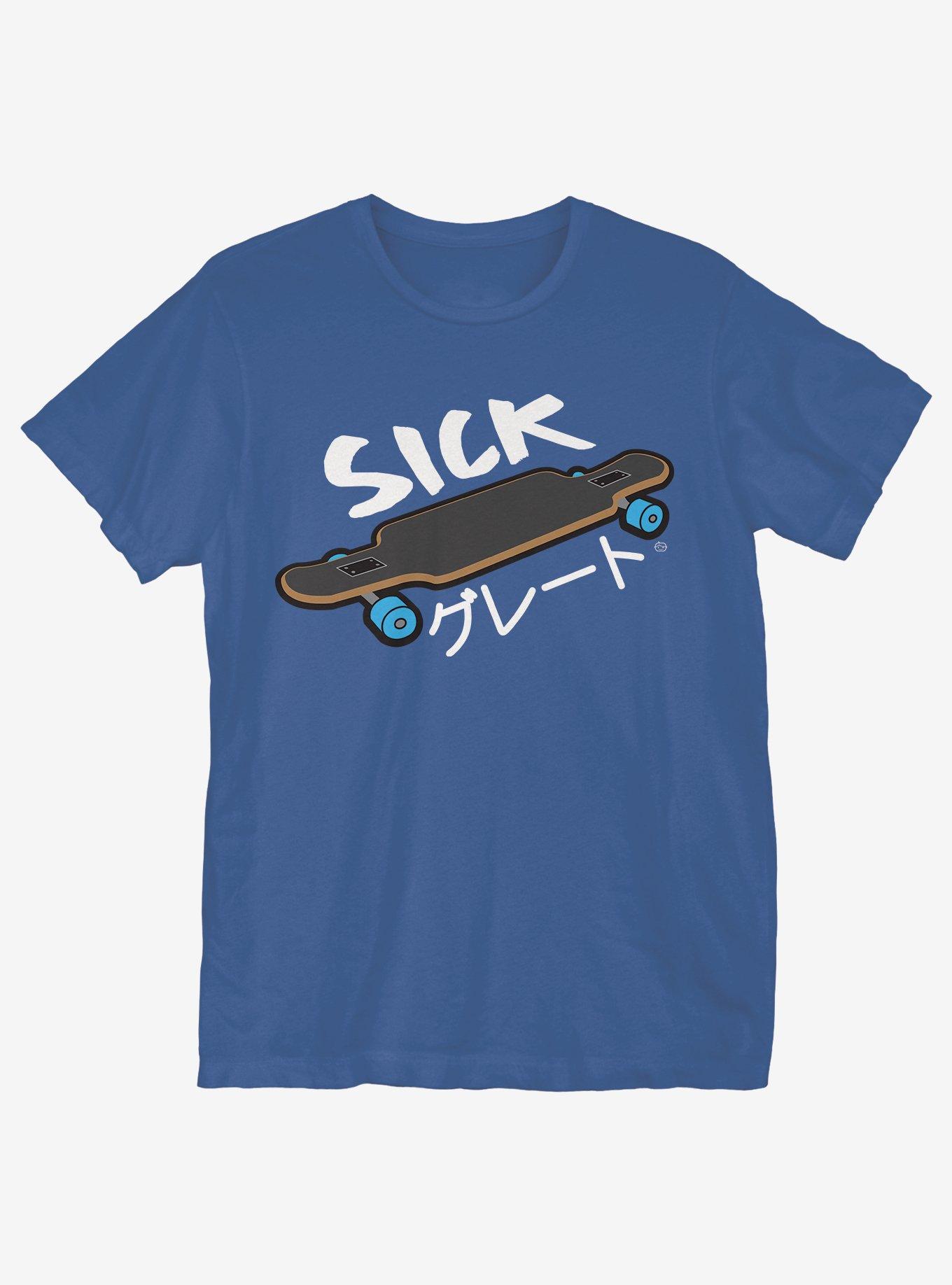 Sick Longboard T-Shirt, , hi-res