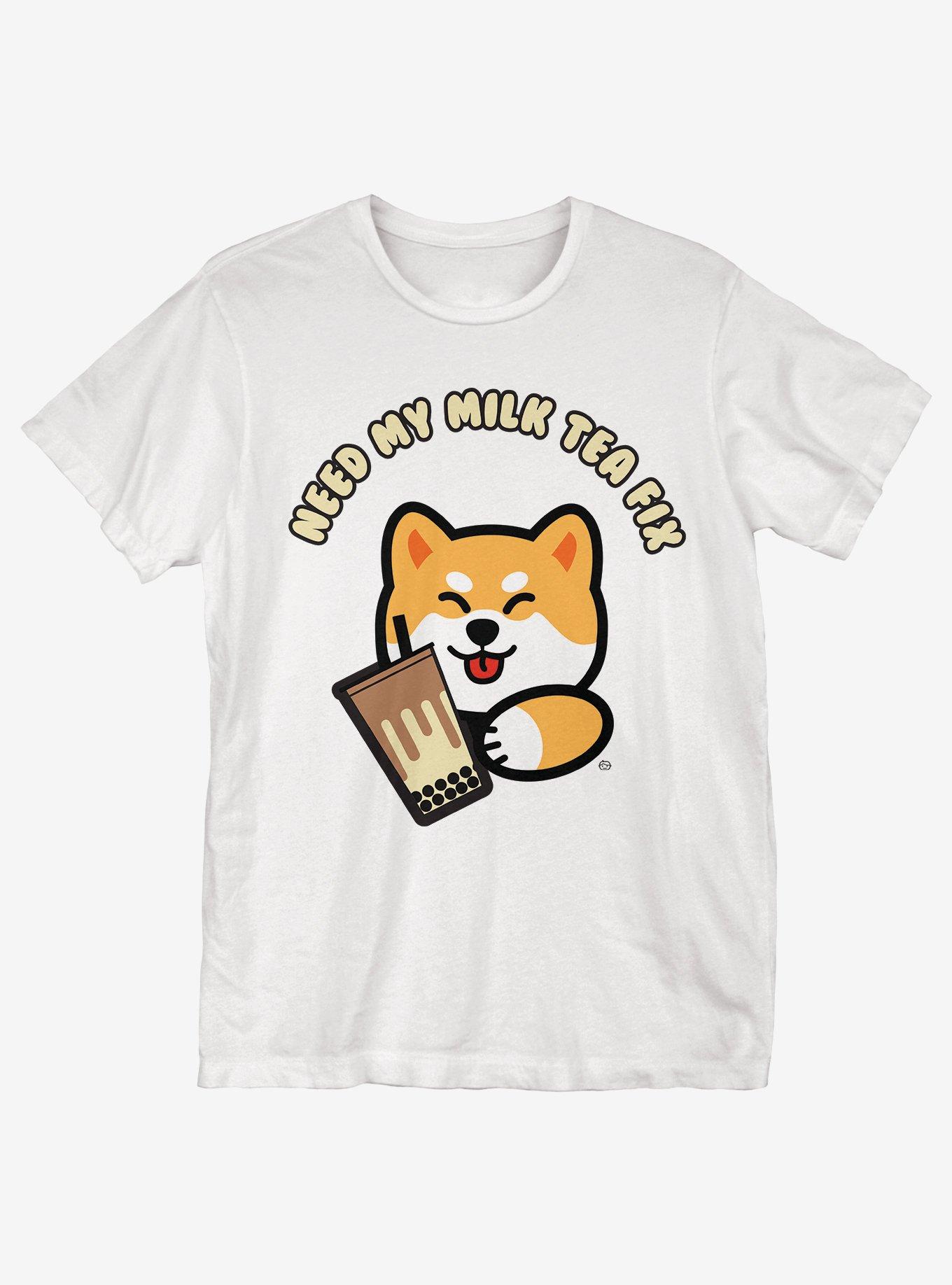 shiba boba shirt