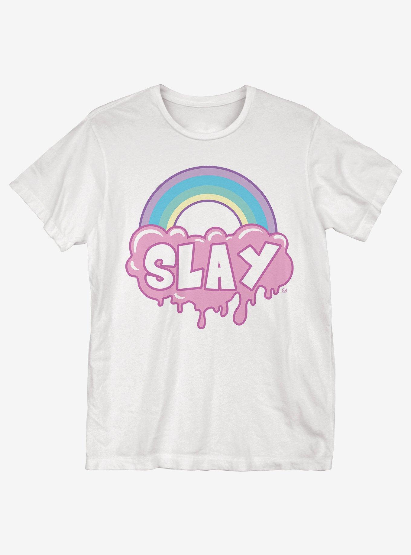 Slay T-Shirt, WHITE, hi-res