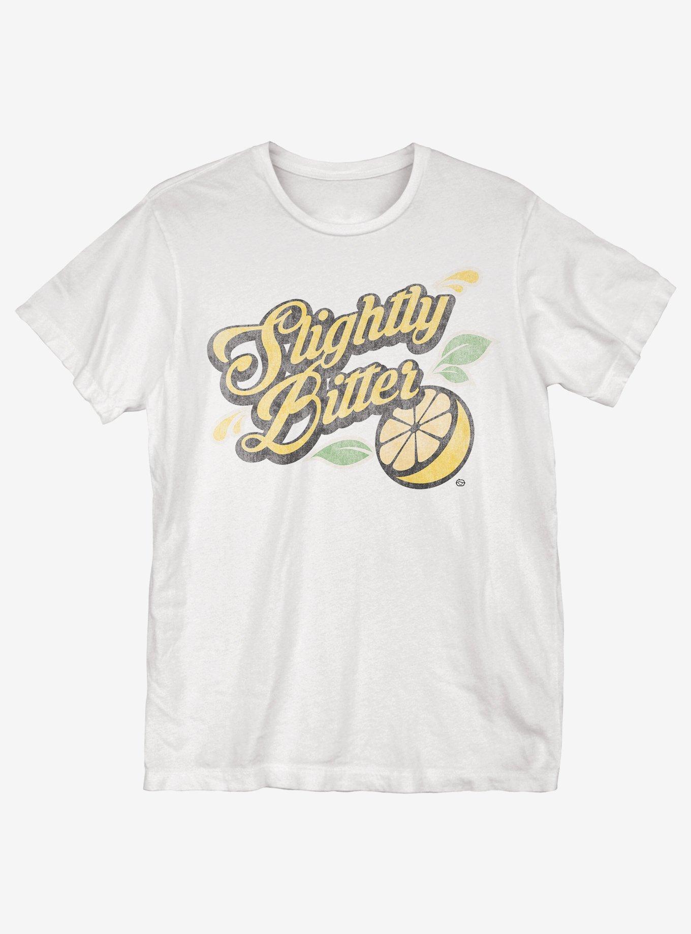 Slightly Bitter Lemon Outline T-Shirt, , hi-res