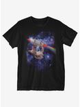 Sloth Rocket T-Shirt, BLACK, hi-res