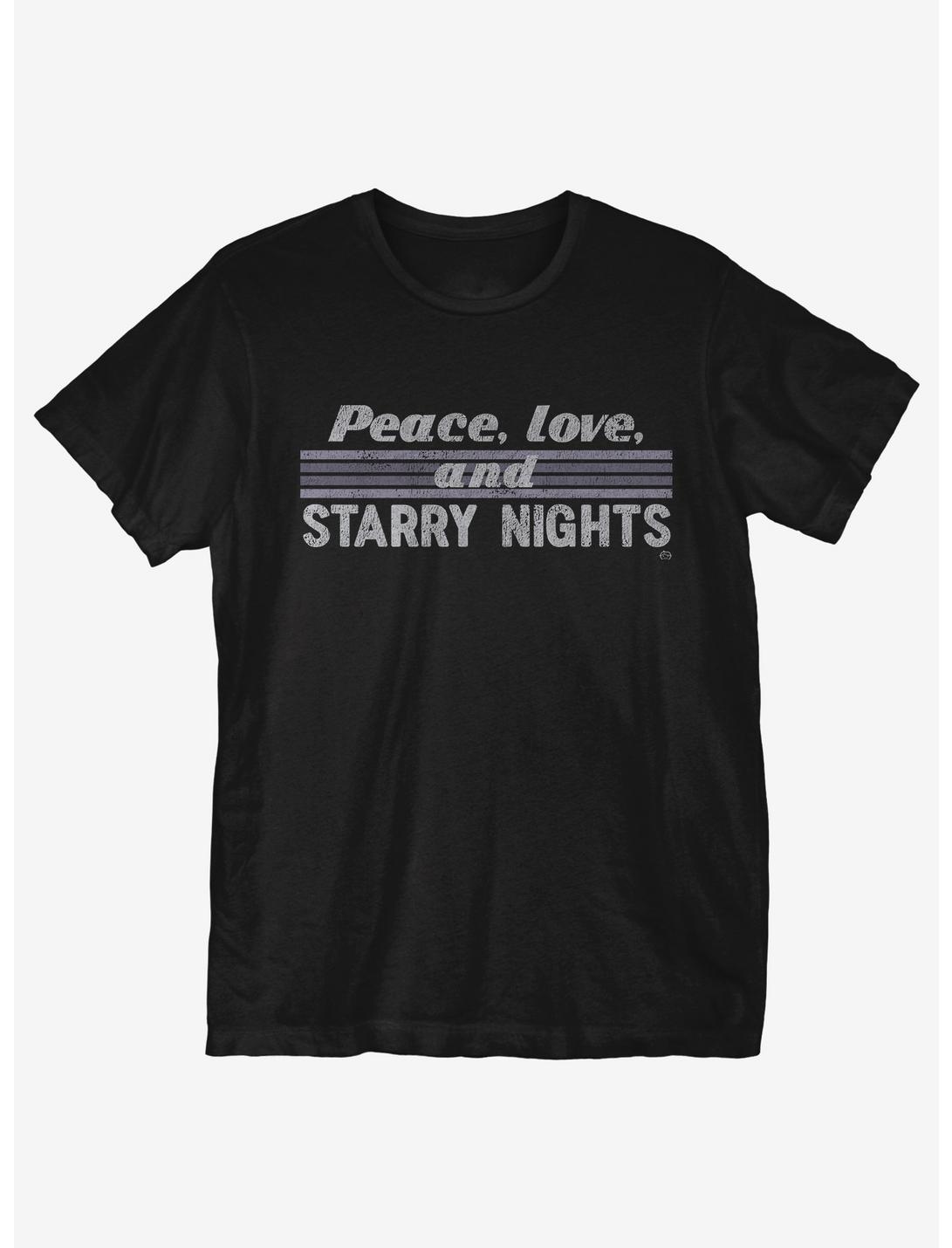 Starry Nights T-Shirt, BLACK, hi-res