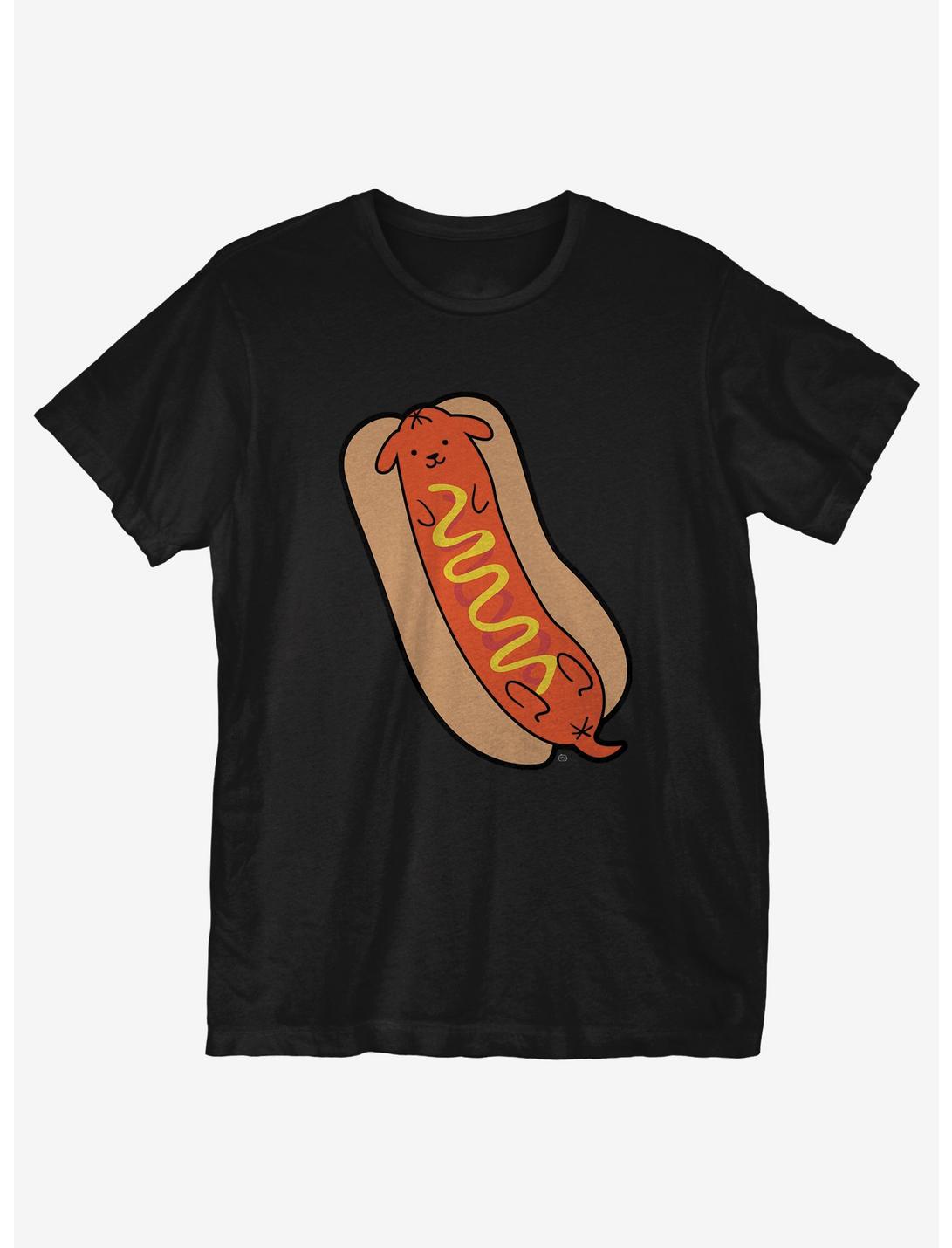 Weenie Dog T-Shirt, BLACK, hi-res