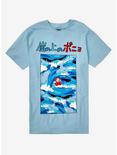 Studio Ghibli Ponyo Earth Day Fish T-Shirt, SKY BLUE, hi-res