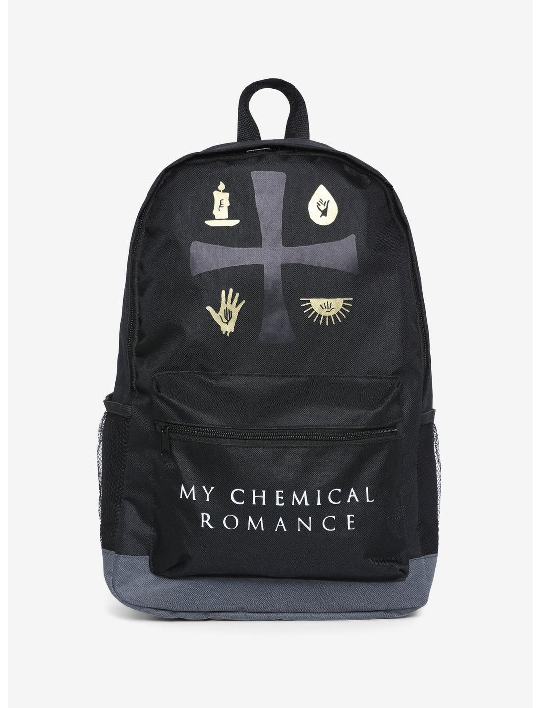 My Chemical Romance Icons & Logo Backpack, , hi-res