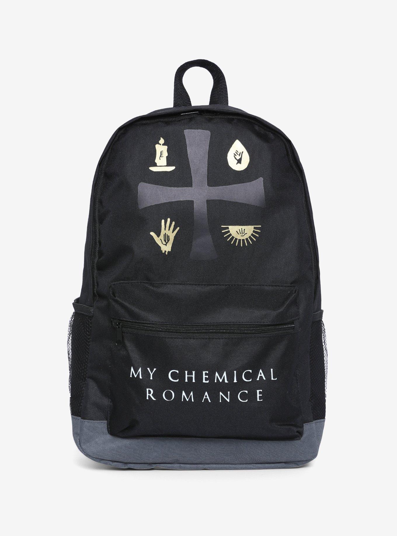 My Chemical Romance Icons & Logo Backpack, , hi-res