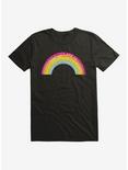 Care Bears Bright Side Rainbow Icon T-Shirt, BLACK, hi-res