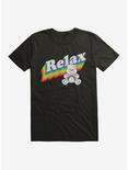 Care Bears Cheer Bear Relax T-Shirt, BLACK, hi-res
