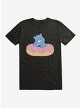 Care Bears Grumpy Bear Donut T-Shirt, BLACK, hi-res