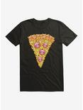 Care Bears Pizza Slice Icons T-Shirt, BLACK, hi-res