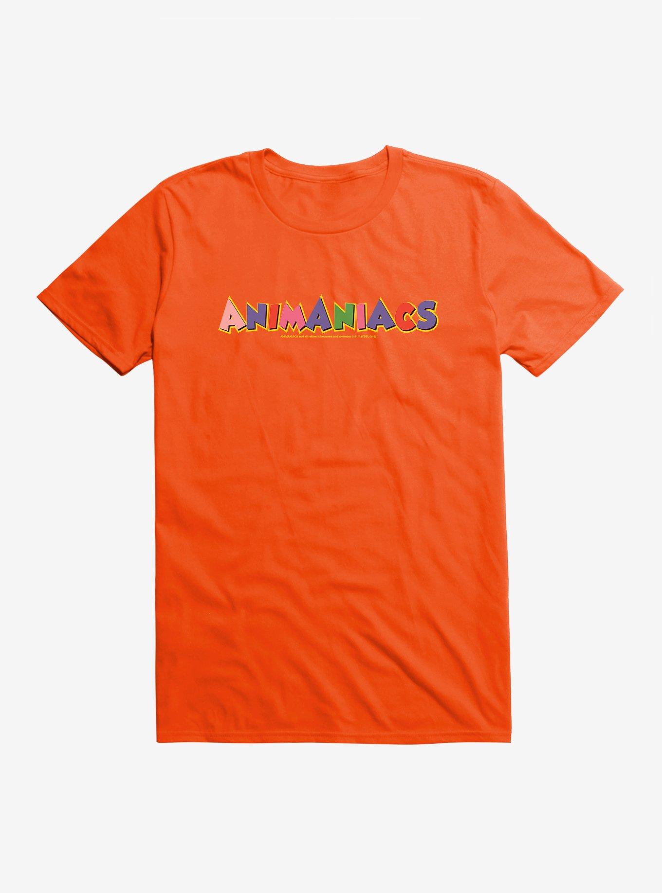 Animaniacs Title T-Shirt, ORANGE, hi-res