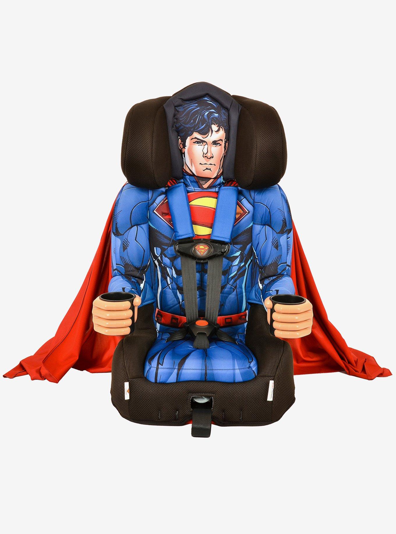 KidsEmbrace DC Comics Superman Combination Harness Booster Car Seat, , hi-res