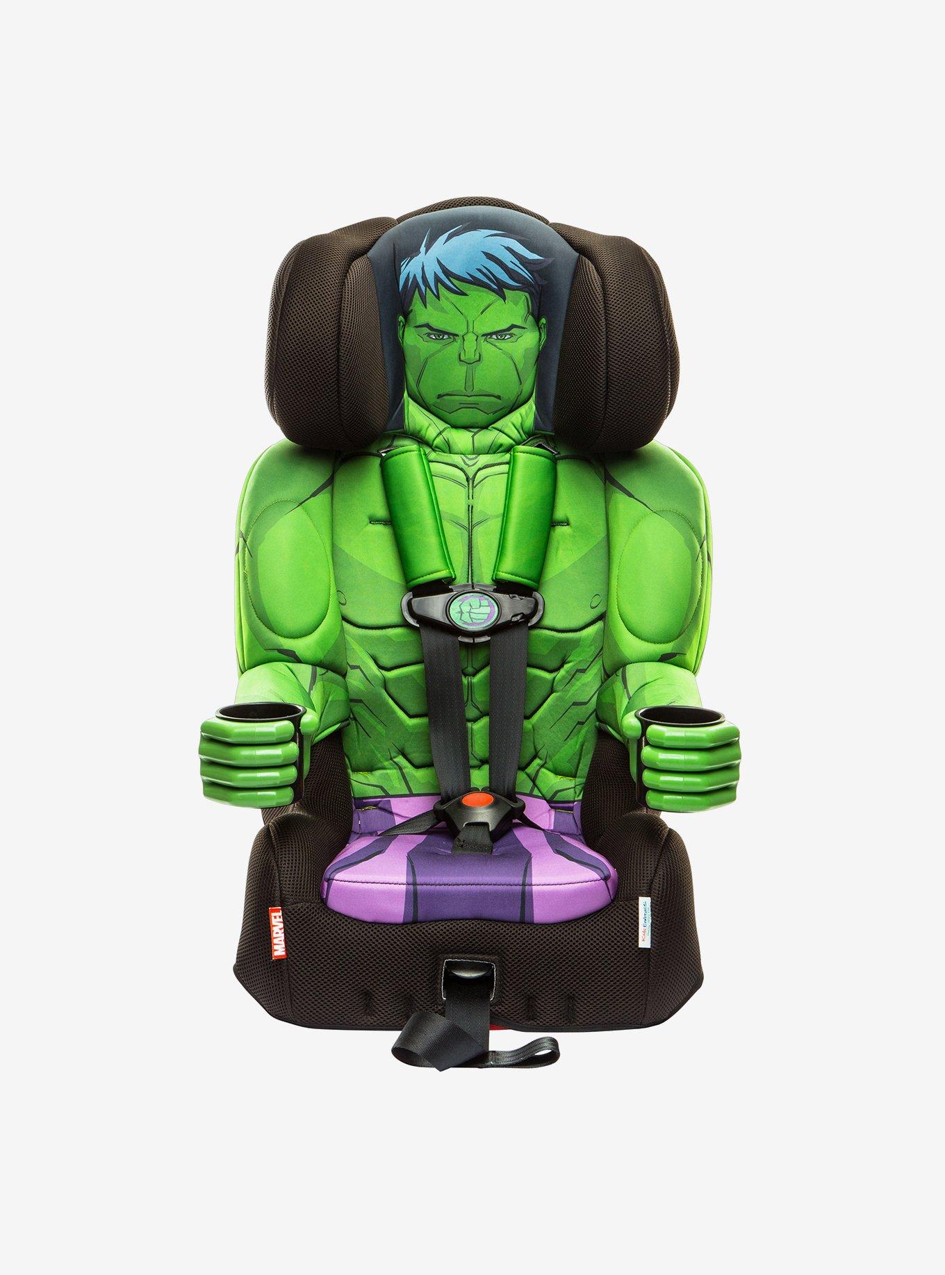 KidsEmbrace Marvel Avengers Incredible Hulk Combination Harness Booster Car Seat, , hi-res