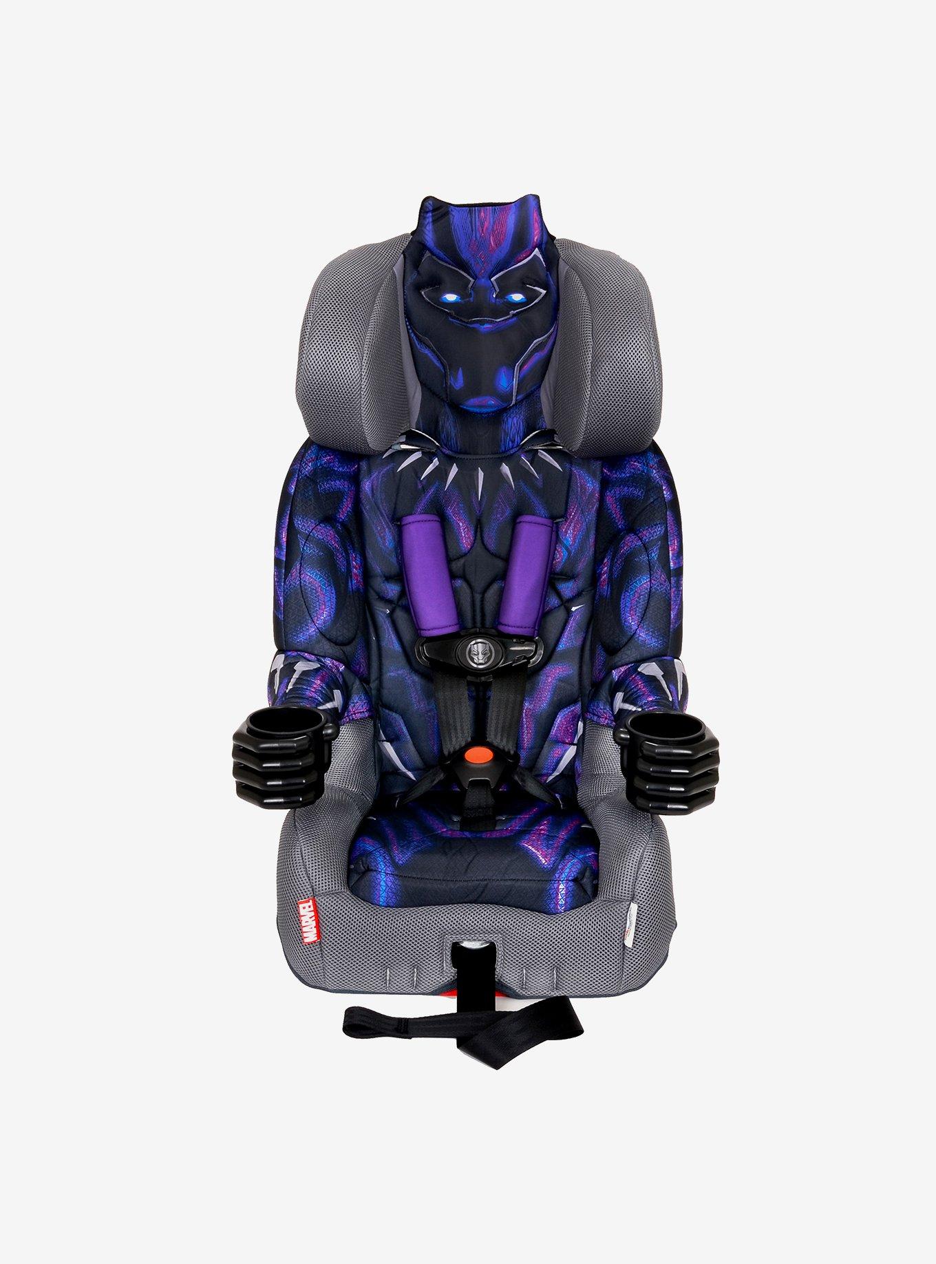 KidsEmbrace Marvel Black Panther Combination Harness Booster Car Seat, , hi-res