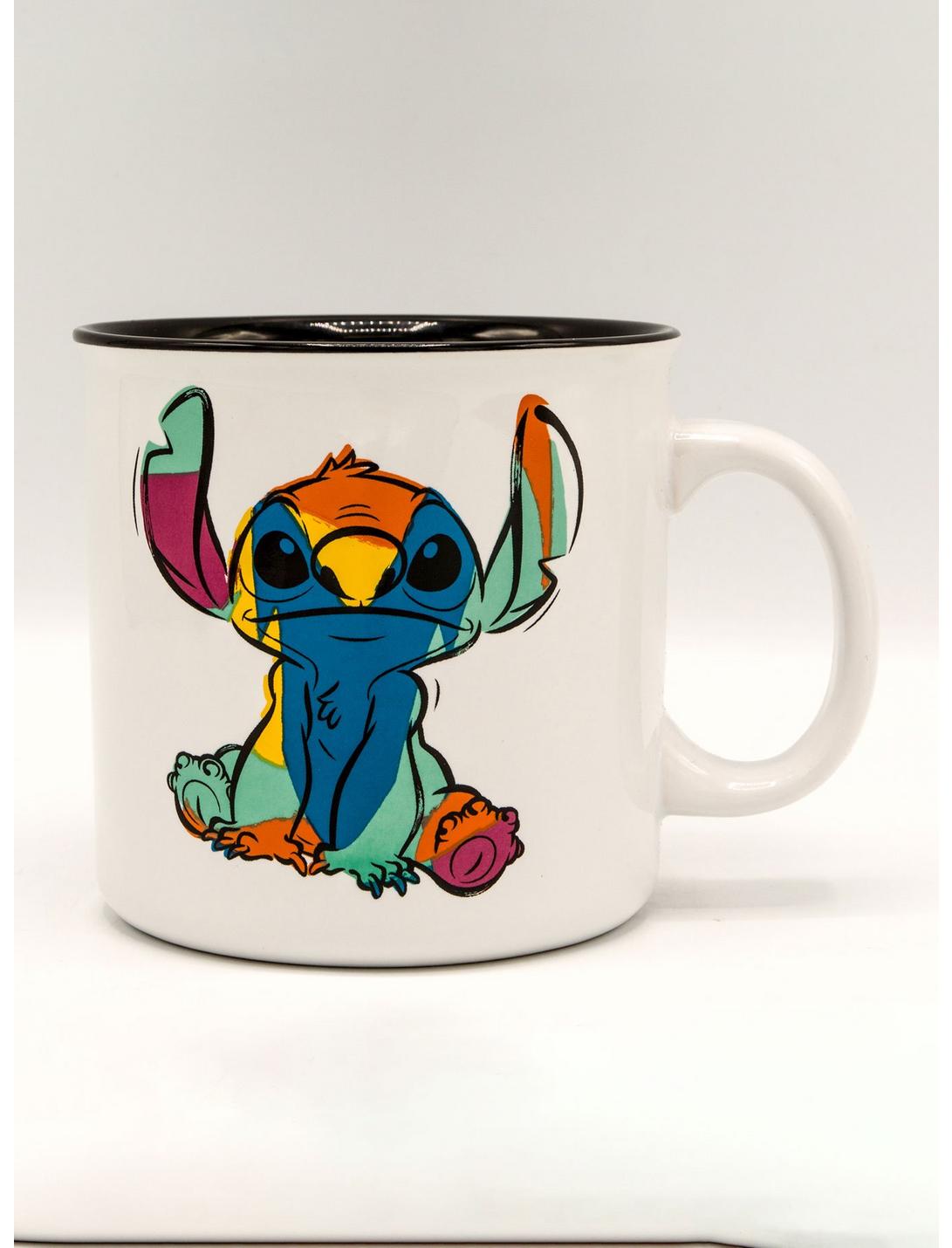 Disney Lilo & Stitch Multicolor Stitch Camper Mug, , hi-res