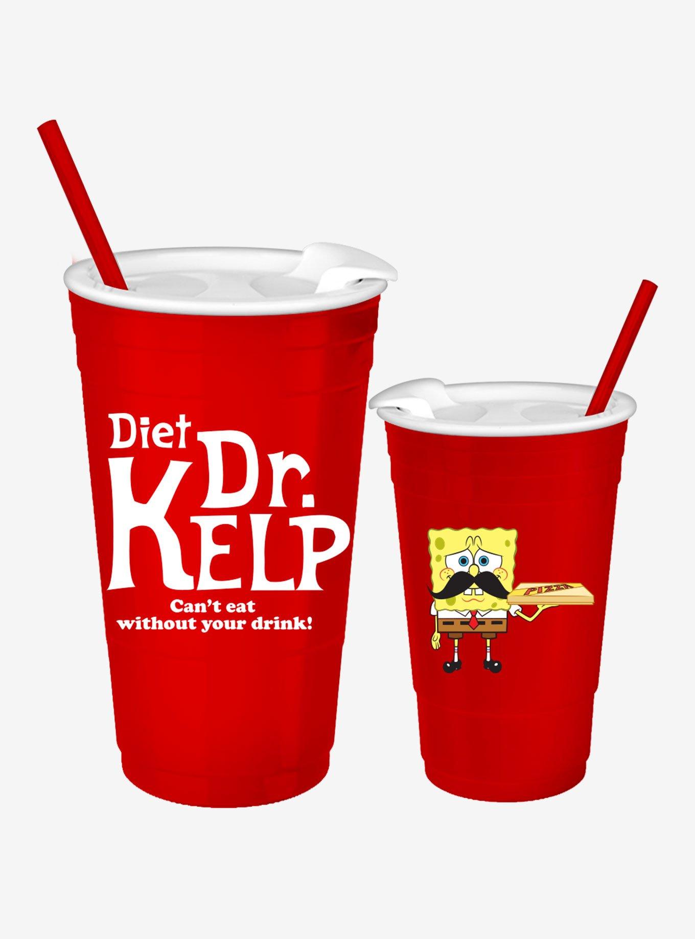SpongeBob SquarePants Diet Dr. Kelp Travel Cup Hot Topic