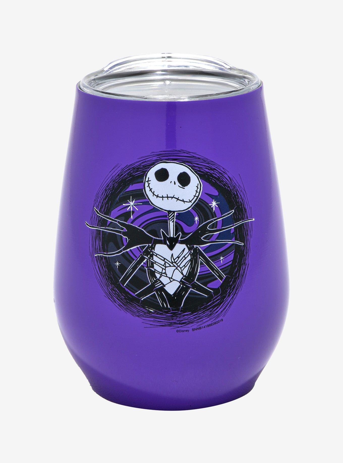 The Nightmare Before Christmas Jack Stainless Steel Wine Tumbler With Lid, , hi-res