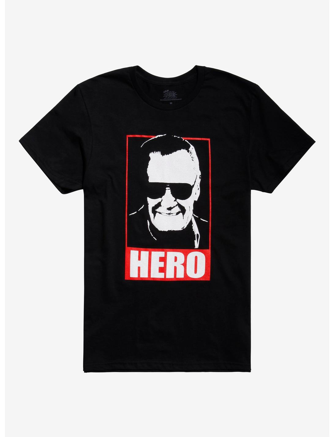 Stan Lee Hero T-Shirt, BLACK, hi-res