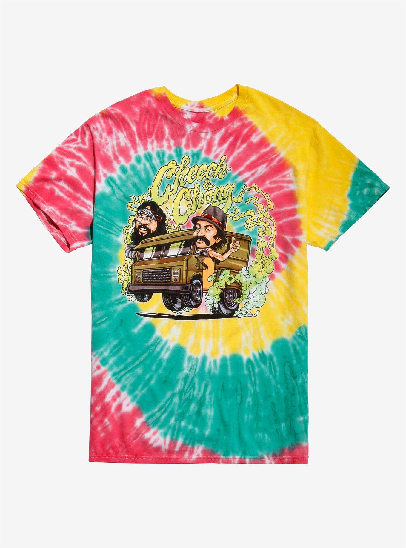 Cheech & Chong Tie-Dye T-Shirt, MULTI, hi-res