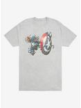 Marvel Venom Captain America T-Shirt, GREY, hi-res