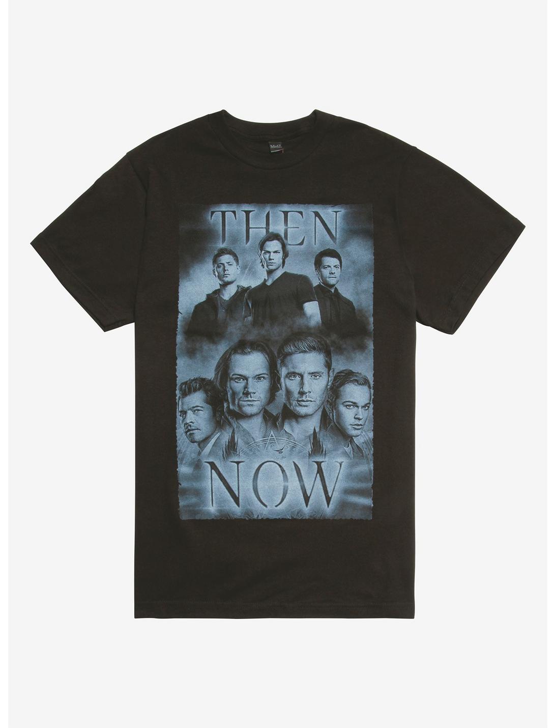 Supernatural Then & Now T-Shirt, BLACK, hi-res