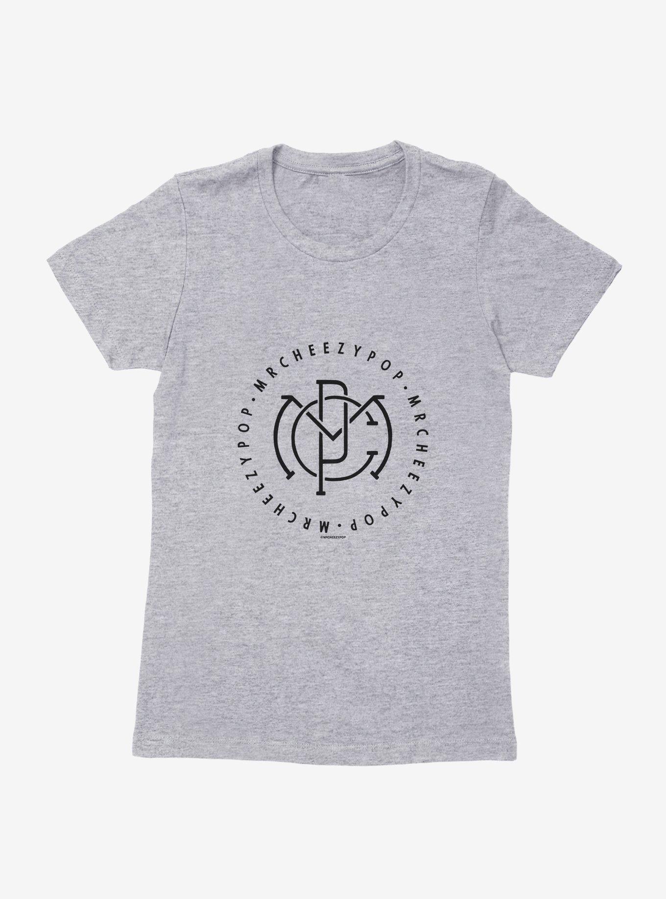 BL Creators: mrcheezypop Script Monogram Logo Womens T-Shirt, , hi-res
