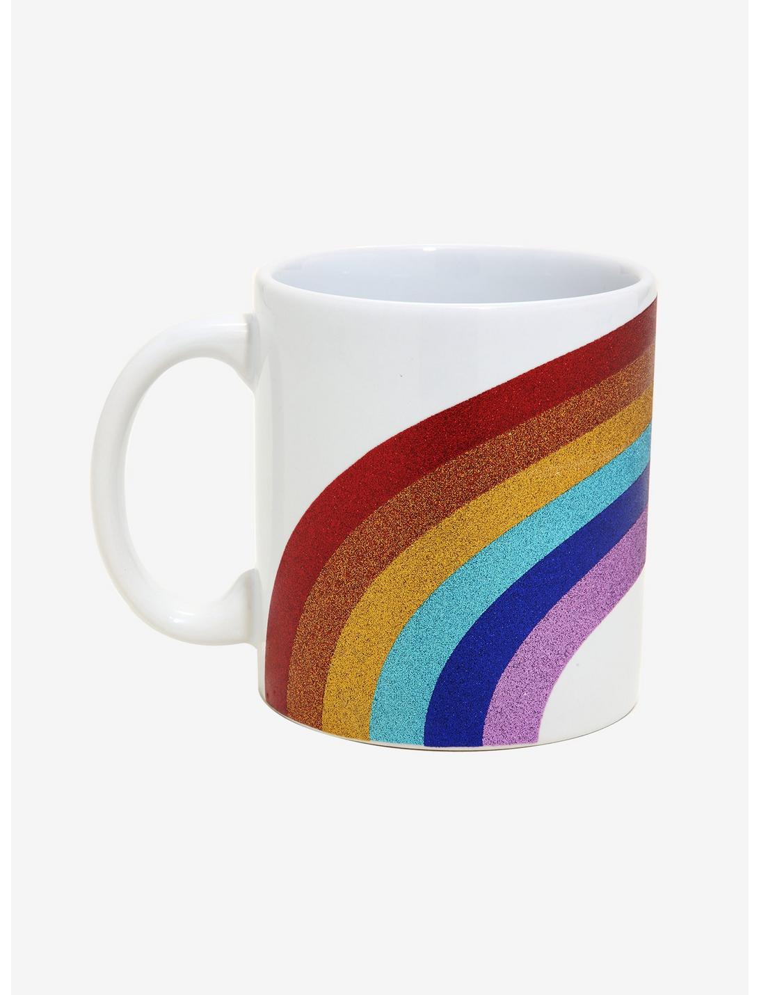 Glitter Rainbow Mug, , hi-res