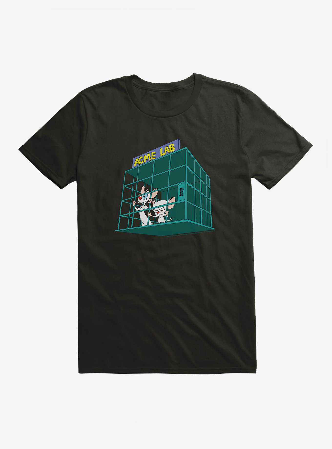 Animaniacs Pinky And The Brain Acme Lab T-Shirt, , hi-res