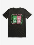 Care Bears Cartoon Luck And Love T-Shirt, BLACK, hi-res