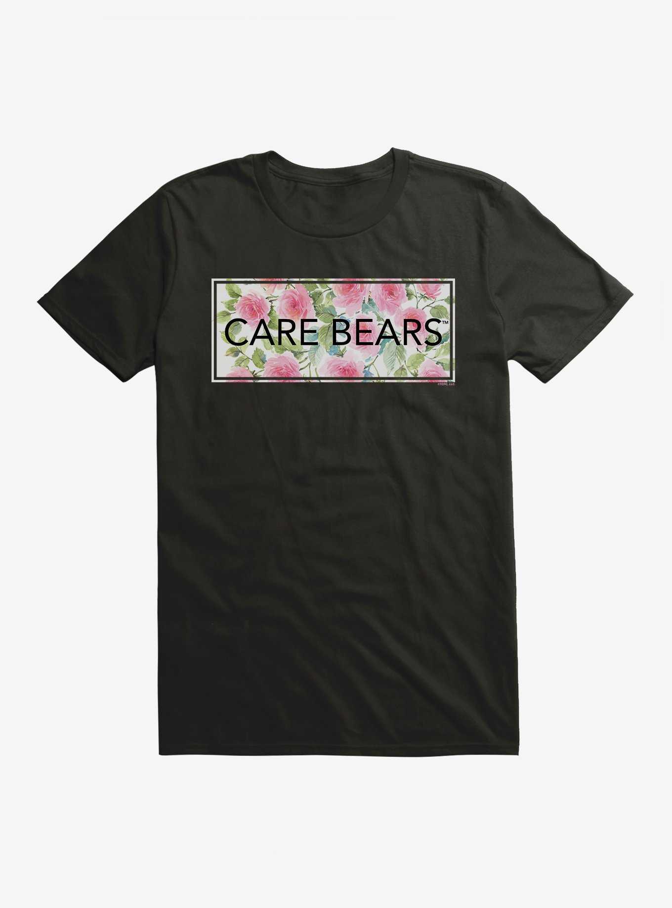 Care Bears Bold Floral Script T-Shirt, , hi-res