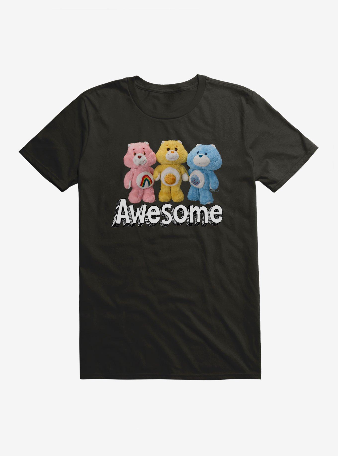 Care Bears Stuffed Awesome T-Shirt, BLACK, hi-res