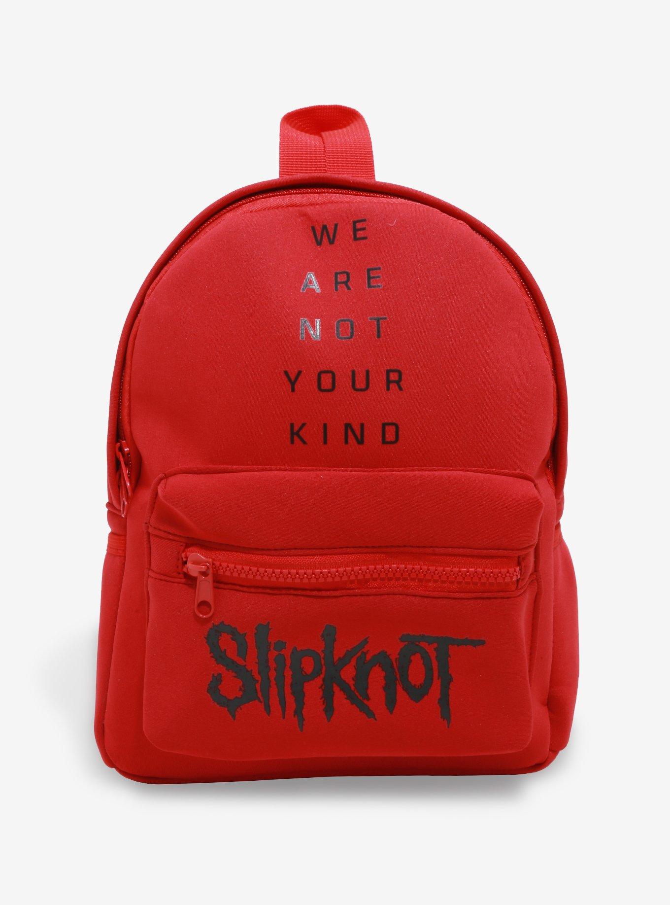 Slipknot mini backpack Dolls Kill x Slipknot Band Logo Washed Distressed Mini  main image 2