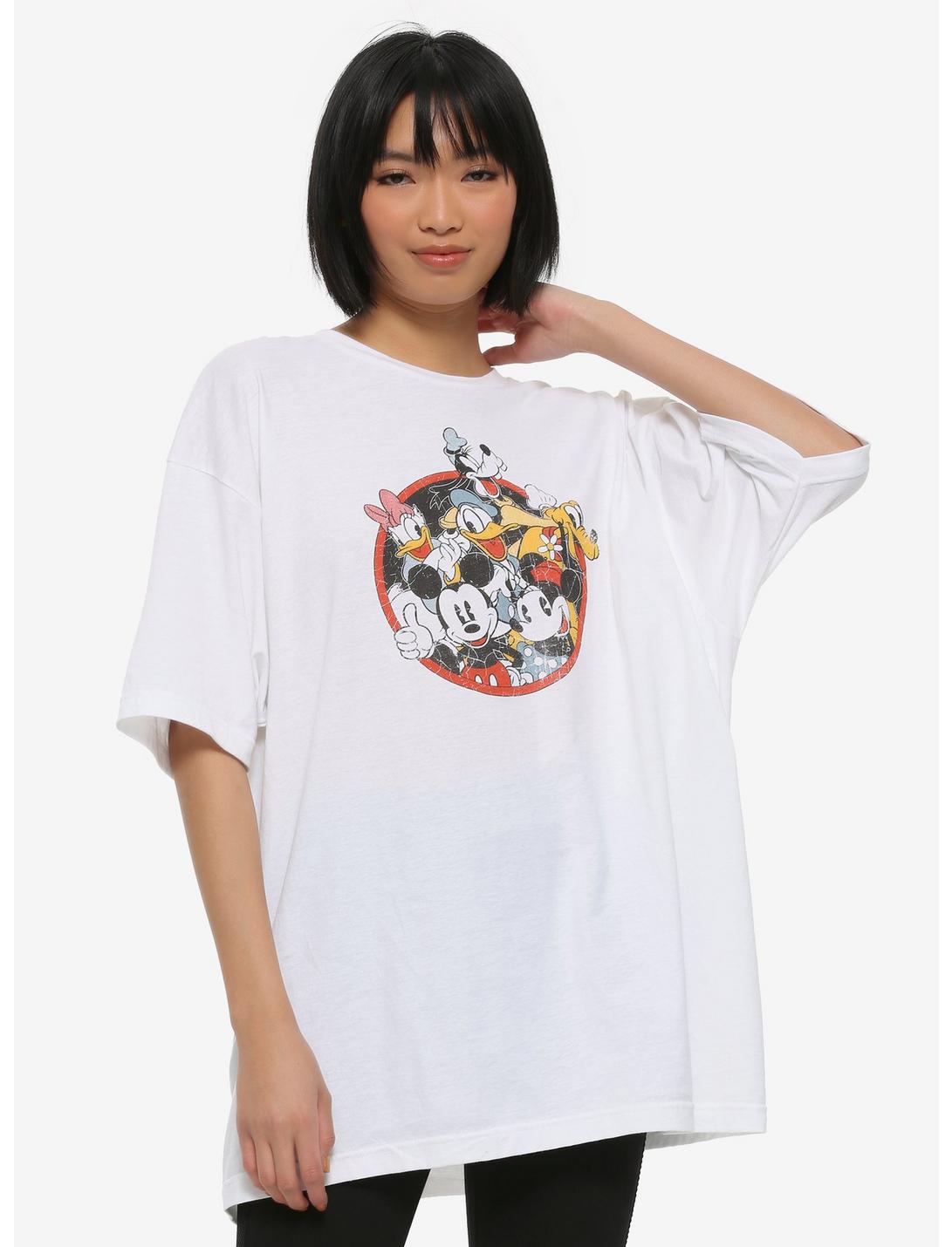 Disney Mickey Mouse & Friends Oversized Girls T-Shirt, MULTI, hi-res