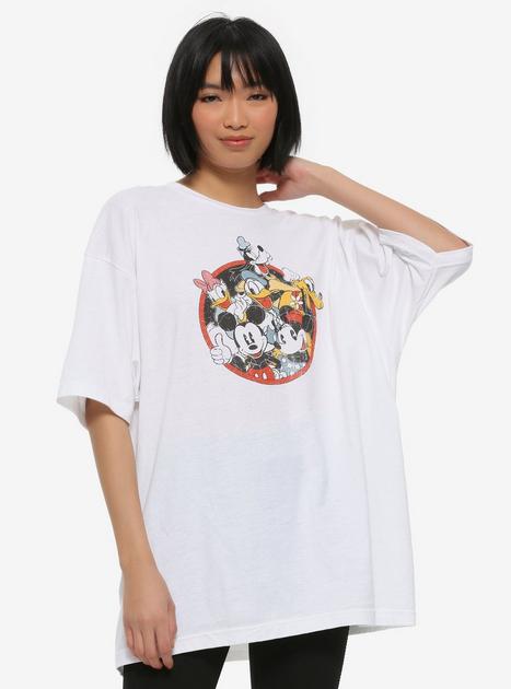 Disney Mickey Mouse & Friends Oversized Girls T-Shirt | Hot Topic